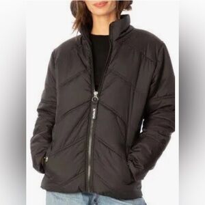 Hurley Puffer Black Jacket